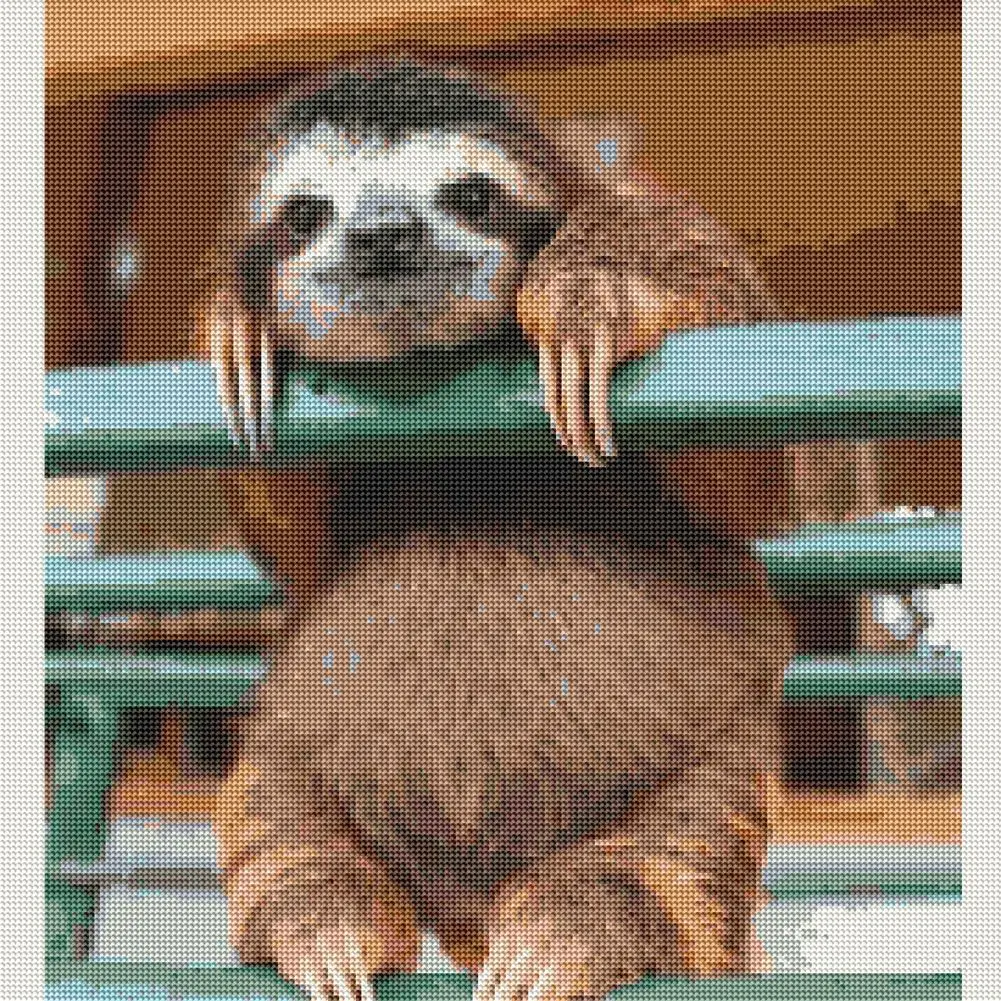 5d алмазная живопись Ленивец вышивка сделай сам Алмазная мозаика каола животные