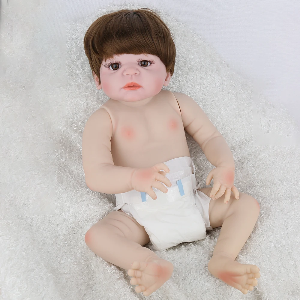 KAYDORA, 22 дюйма, 55 см, полностью силиконовые куклы Reborn Baby, Bebe Boneca Alive Reborn Menina, Реалистичная кукла для девочек, игрушки для игр, подарок на день рождения