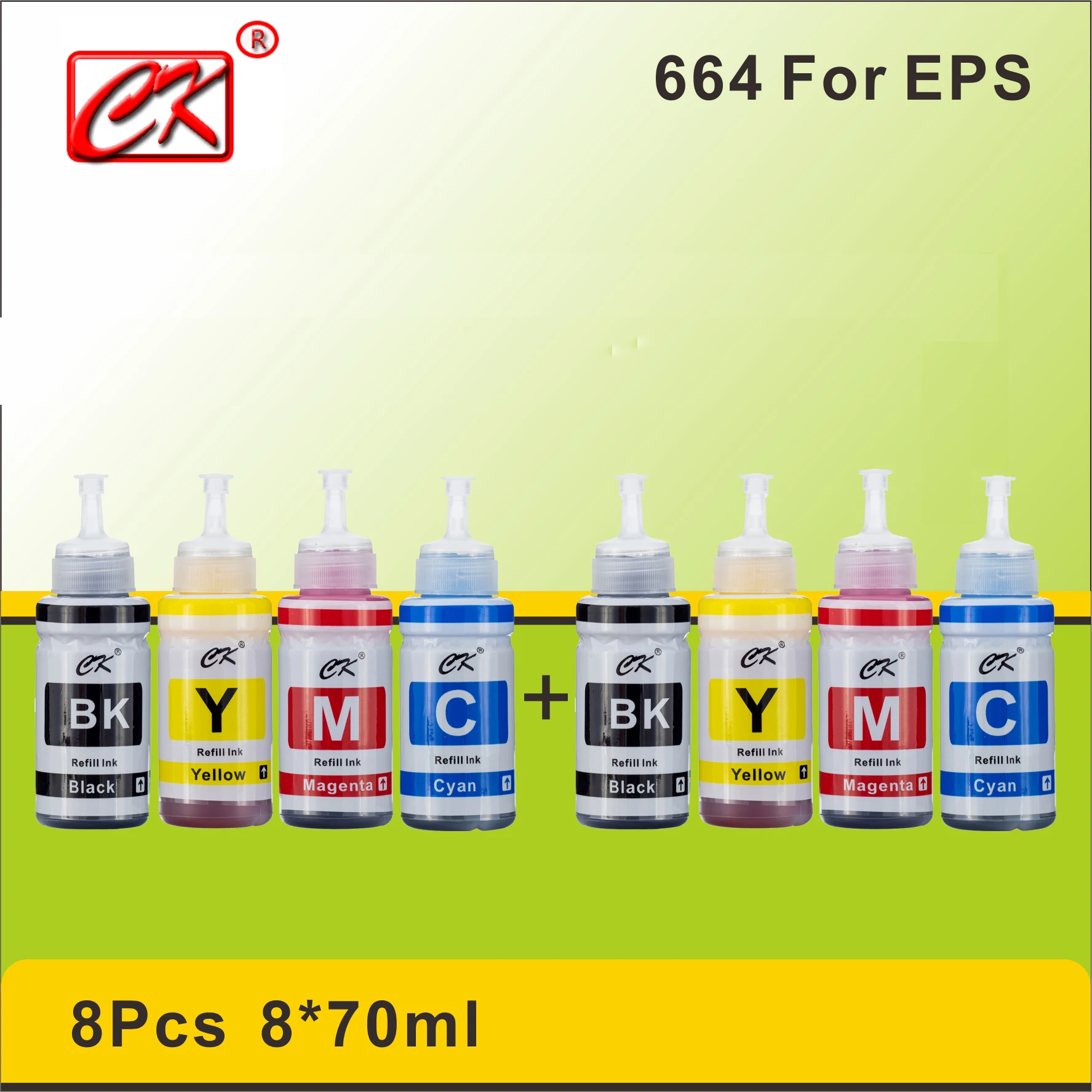 Набор для заправки чернил CK 664 Epson L100 L132 L200 L300 L312 L355 L362 L364 L366 L382 L386 L456 L486 L550 L566 L655 L1300 |
