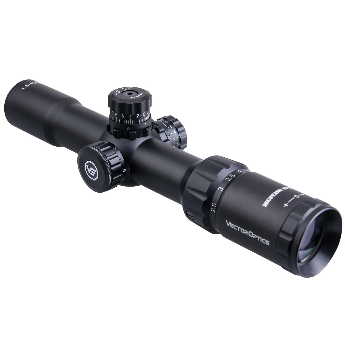 Vector Optics Mustang 1 5 4x30 компактный прицел для стрельбы с подсветкой красной точкой