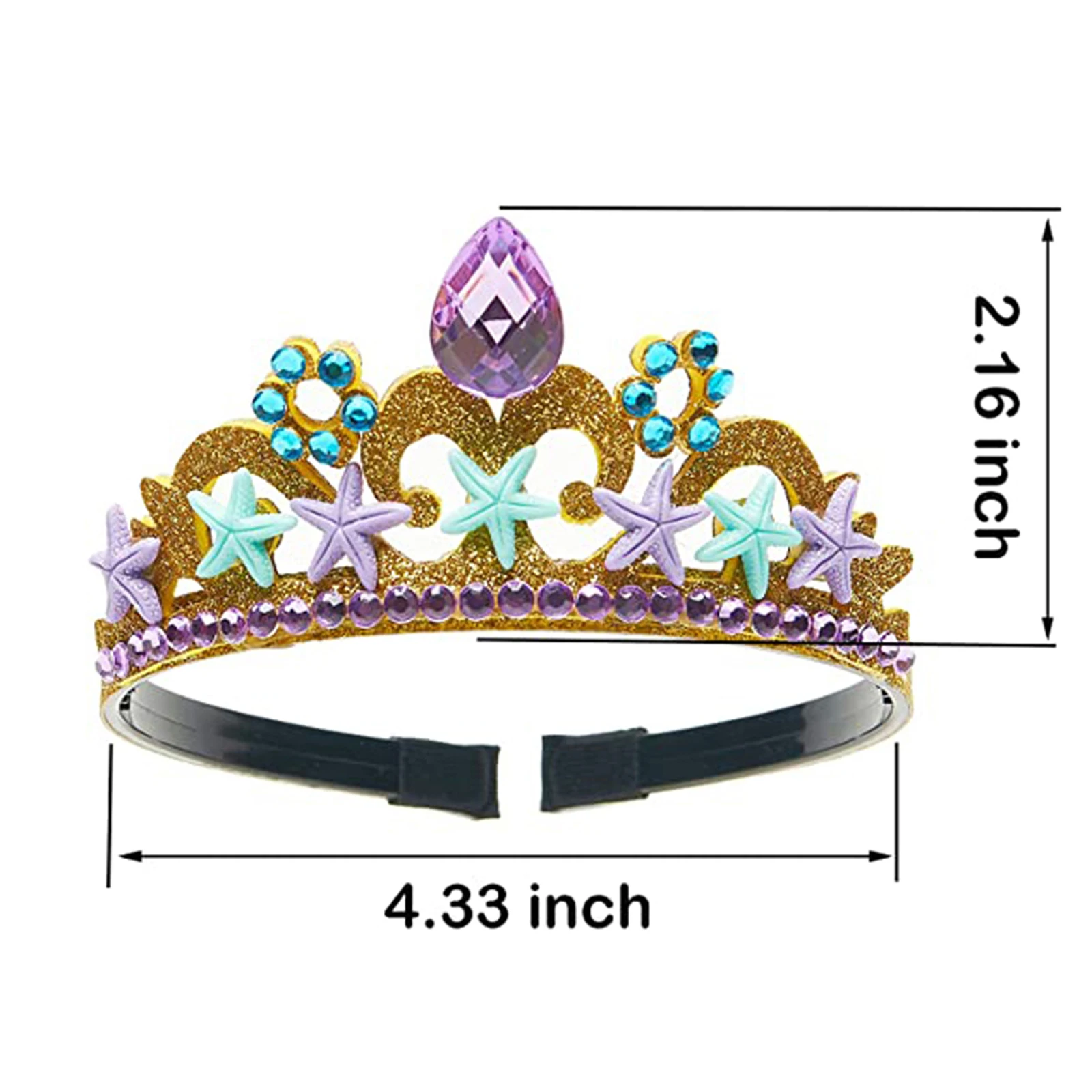 Украшение для косплея девочек комплект из 5 предметов фиолетовый кулон в виде