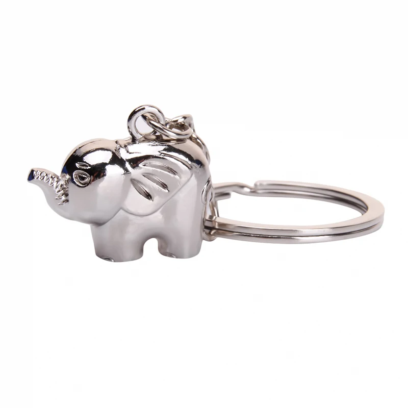 1 шт. модный стиль милый брелок для домашних животных слона и золотой цвет подарок
