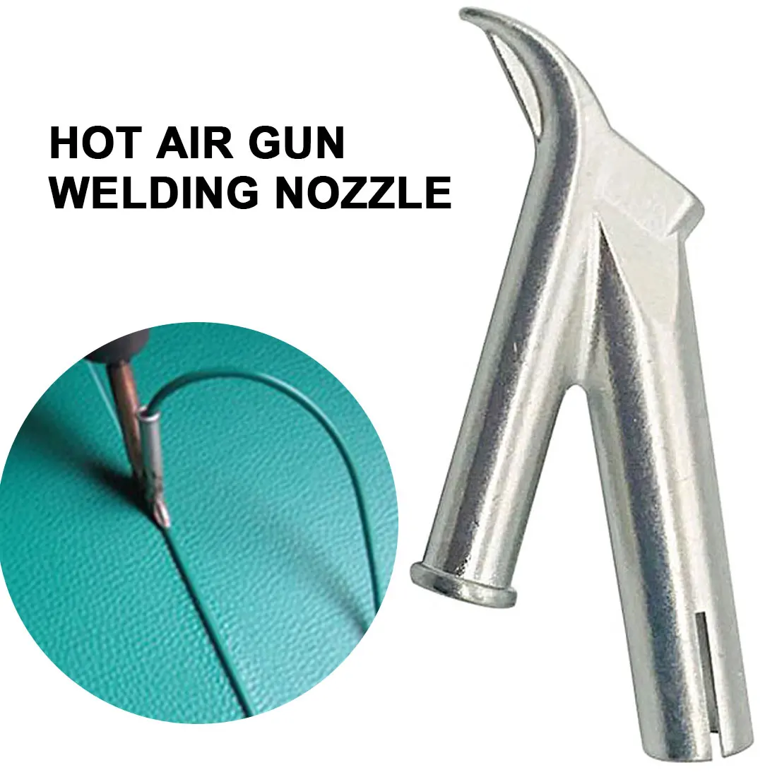 

Welding Machine Nozzle Speed Welding Tips Flat and Round Triangular Nozzle for PVC Plastic Welder Hot Air Welding Soldering