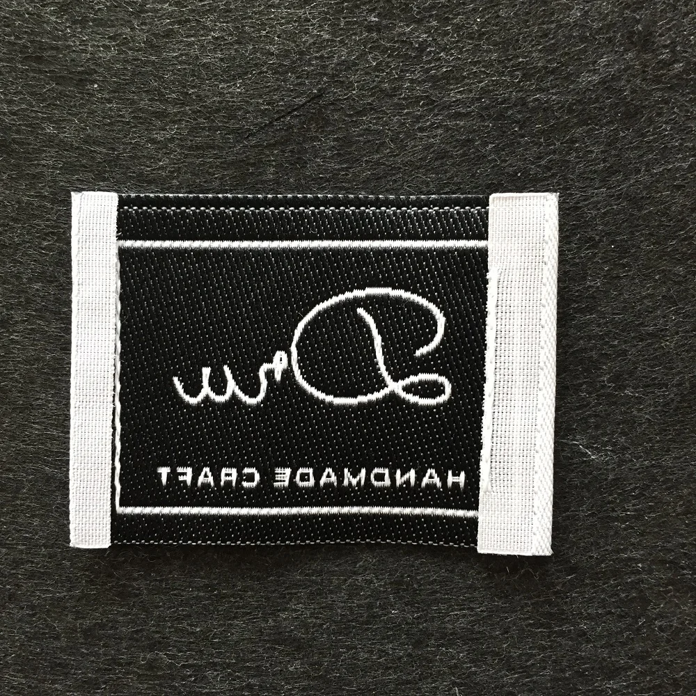 Wholesale Customized Private Design Woven Damask Logo Tag Labels For Clothing | Дом и сад