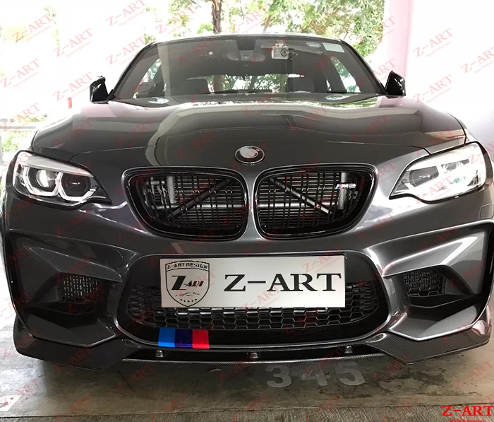 Z-ART углеродное волокно Тюнинг Комплект для BMW M2 2015-2019 реальные аэродинамическим