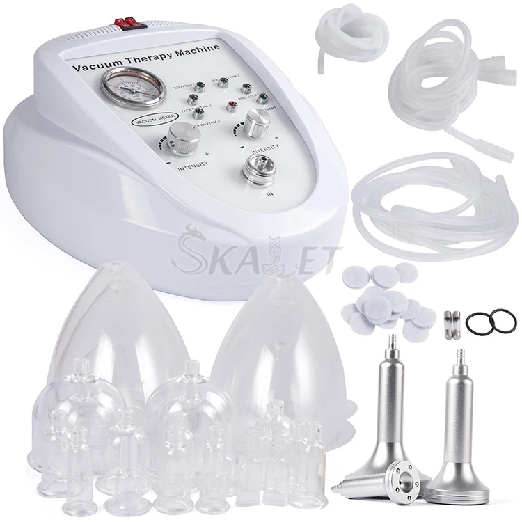 Portable Pump Vacuum Buttock Lifting Breast Enlargement Cupping Therapy Body Massage Machine Home/Salon Use