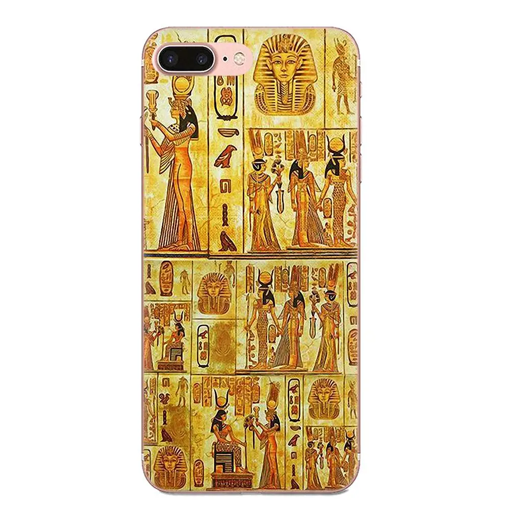 Чехол в стиле древнего Египта для Xiaomi Redmi Note 2 3 3S 4 4A 4X 5 5A 6 6A Pro Plus мягкий