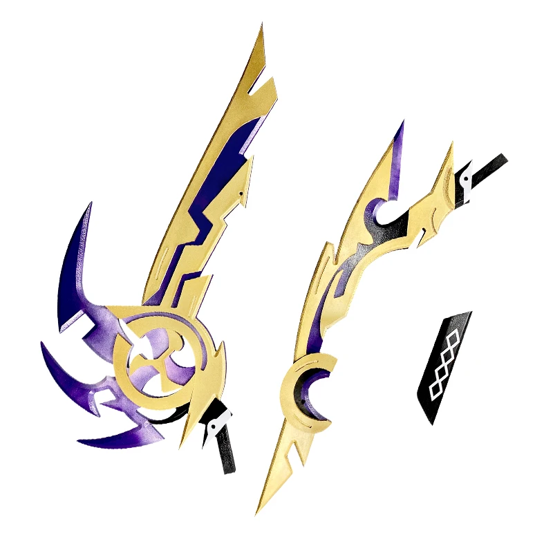 Game Genshin Impact Naganohara Yoimiya Cosplay Weapon Thundering Pulse Bow and Arrow Demon-breaking Tartaglia Props | Тематическая