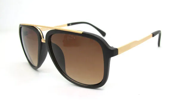 

2021 new men retro black metal sunglasses unisex women vintage retro sports driving sun glasses