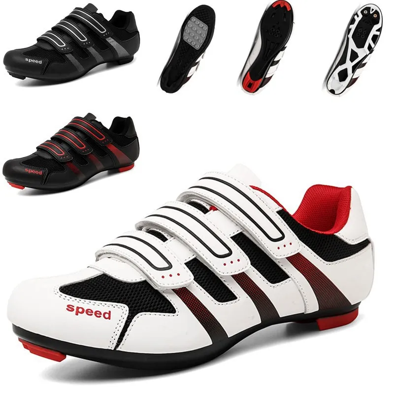 

2021Summer Cycling Sneakers Self-Locking Mountain Bike Shoes MTB Men Road Women Bicycle Shoes Spd Cleat Flat Sport Cycling Shoes
