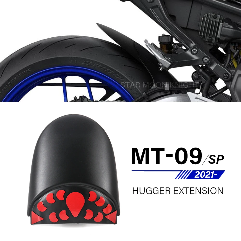 

Motorcycle Accessories Rear Fender Mudguard Extender Hugger Extension Refit For YAMAHA MT09 MT-09 MT 09 SP 2021 -