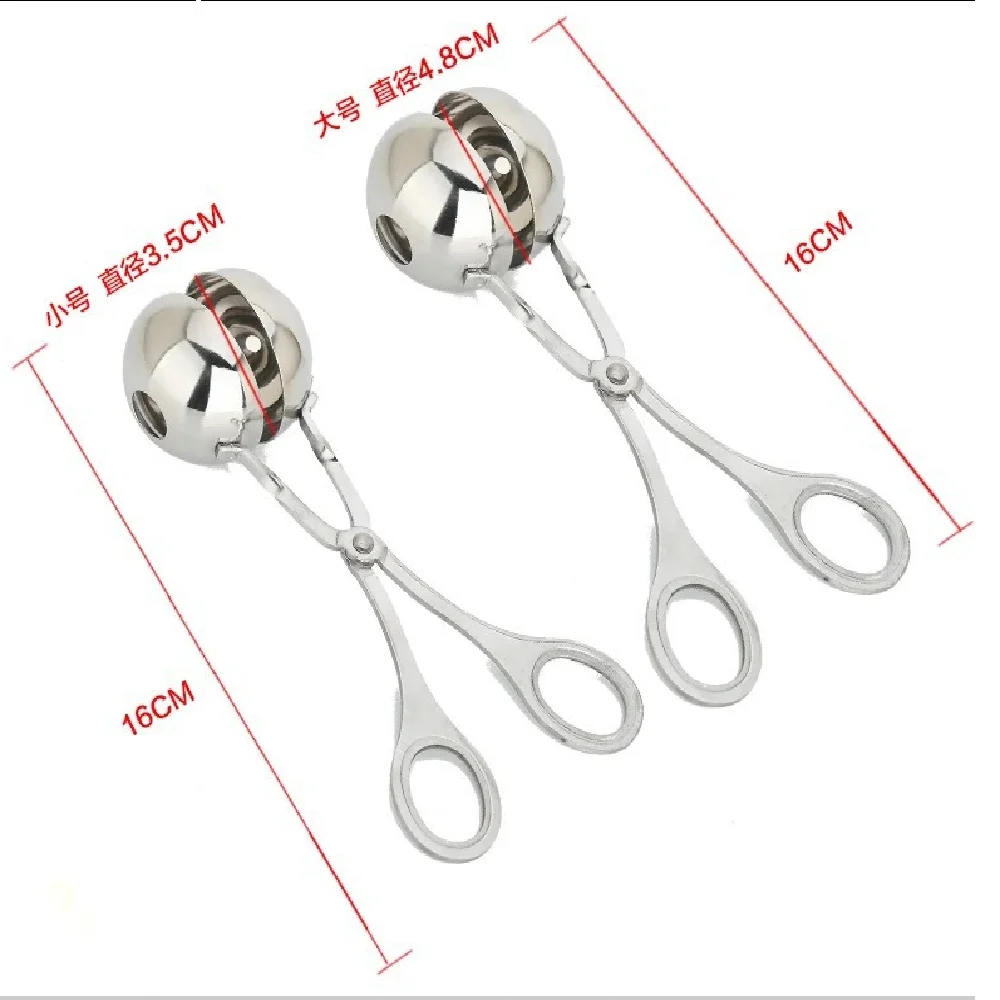 

Kitchen Gadgets and Accessories Stainless Steel Meatball Maker Rice Ball Maker Meatball Clip Mutfak Aksesuarlari Kitchen Tools