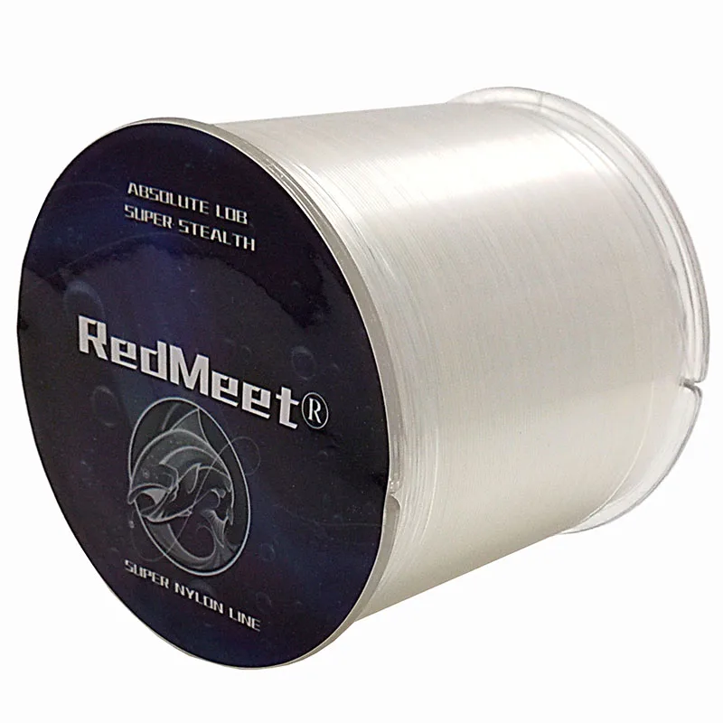 Новая сверхпрочная нейлоновая рыболовная леска RedMeet 500 м 2 5 анг. Фунт.