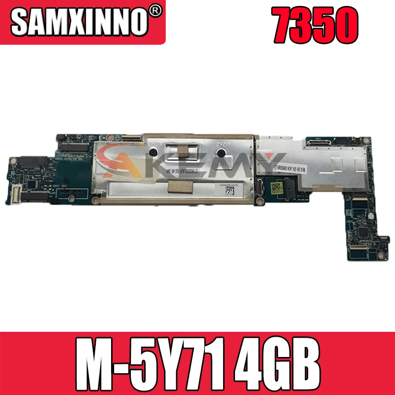 

Original Laptop motherboard For DELL Latitude 13 7350 Core M-5Y71 SR23Q 4GB Mainboard CN-0XR25W 0XR25W ZAU70 LA-B331P