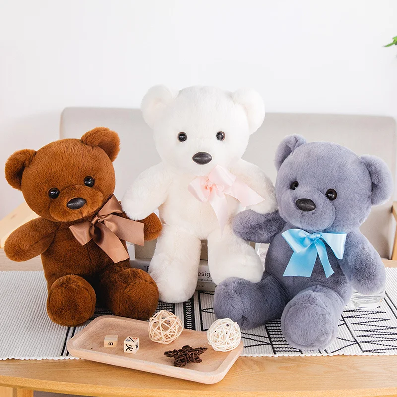 

New 40-60CM Teddy Bear Plush Toy Cute Doll Doll Wedding Decoration Child Girl Birthday Christmas Gift Room Decoration