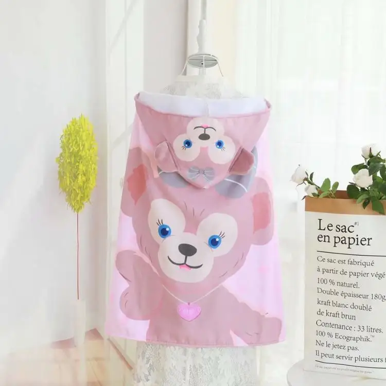 Мультфильм Япония Медведь Даффи stellalou Rabbit ShellieMay печенья собака детское махровое полотенце халат одеяло пляжный Халат