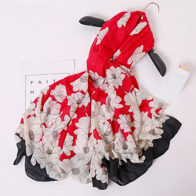 

2020 Brand Autumn winter women beach quality shawl cotton scarf lady fashion scarves bandana pashmina wrap hijab muffler