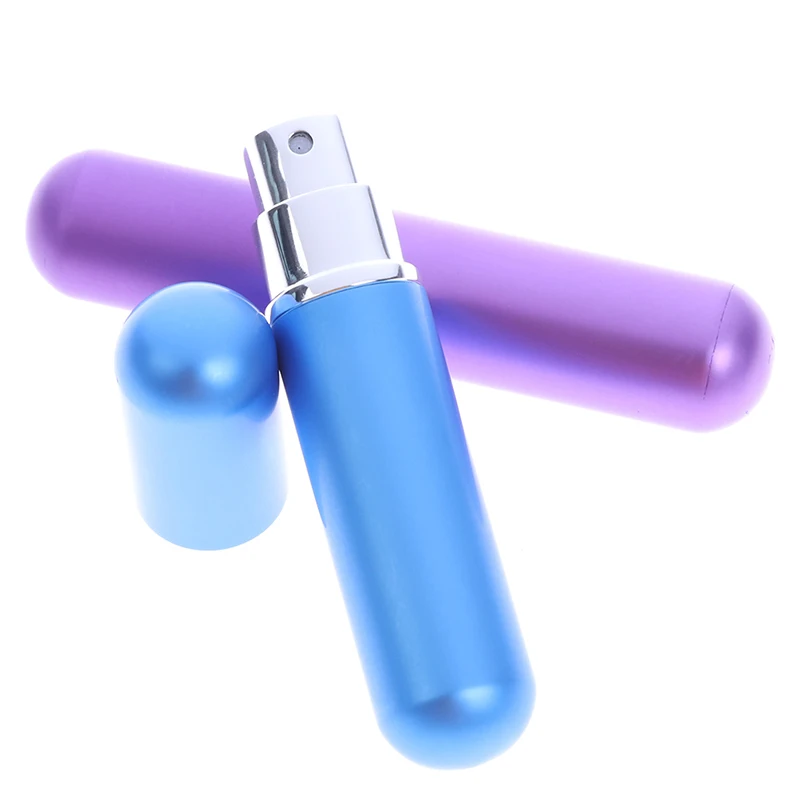 

5ML Empty Glass Refillable Pocket Portable Trave Small Mini Perfume Packaging Mist Spray Bottle Dispenser Atomizer New