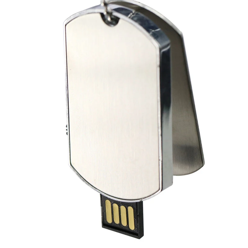 Розничная продажа ожерелье Военная Собака форма бирки USB флеш накопитель флешка