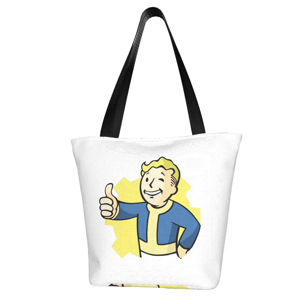 Fallout Shopping Bag Aesthetic Cloth Outdoor Handbag Female Fashion Bags