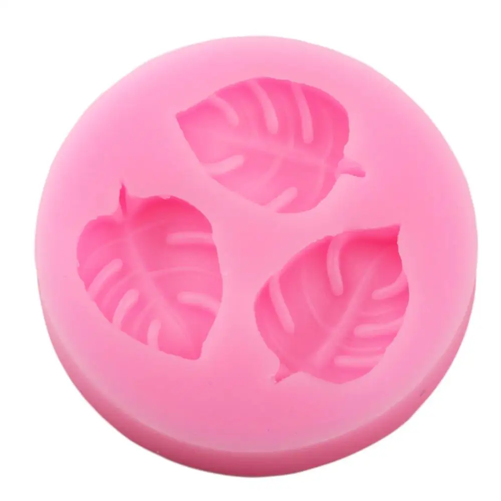 Тропические листья силиконовые формы черепаха лист ребенка день рождения