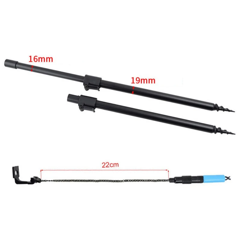 5 шт./компл. набор сигнализации для укуса рыбалки регулируемый держатель удилища