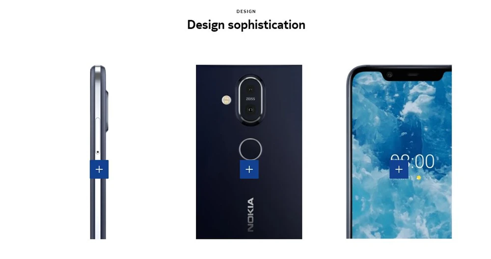 NOKIA 8,1 глобальная версия смартфона 6,1" 4/6 ГБ Оперативная память 64/128 ГБ Встроенная память Snapdragon 710 Android 10 3500 мАч Зарядное устройство для зарядки мобильного телефона