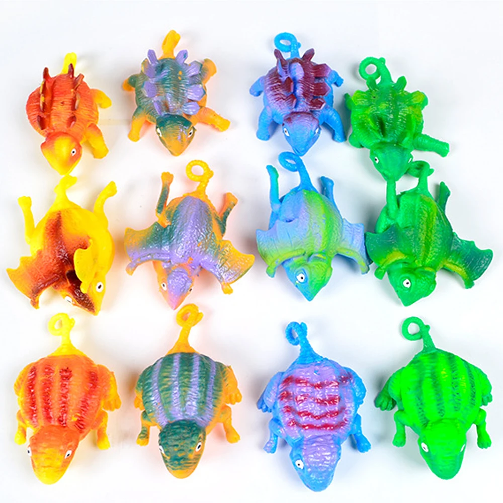 

Funny Blowing Animal Vent Smash Boys Inflatable Dinosaur Ball Kids Water Balloon Squeeze Novelty Rubber Toys for Children Gift