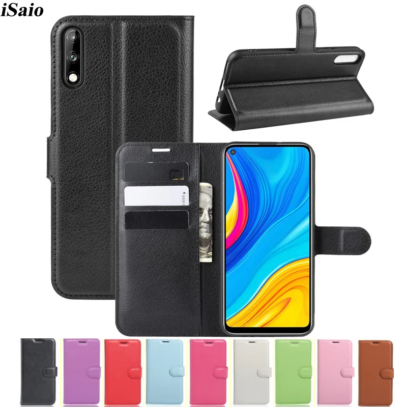 Чехол бумажник для Huawei Enjoy 10 10S кожаный чехол мобильного телефона флип внутренний