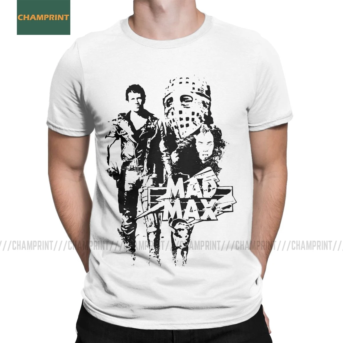 

Мужская хлопковая футболка с принтом "Безумный Макс", с принтом "Дорога фурии", "Воин", Том Харди, научная фантастика, автомобили ", Футболка с к...