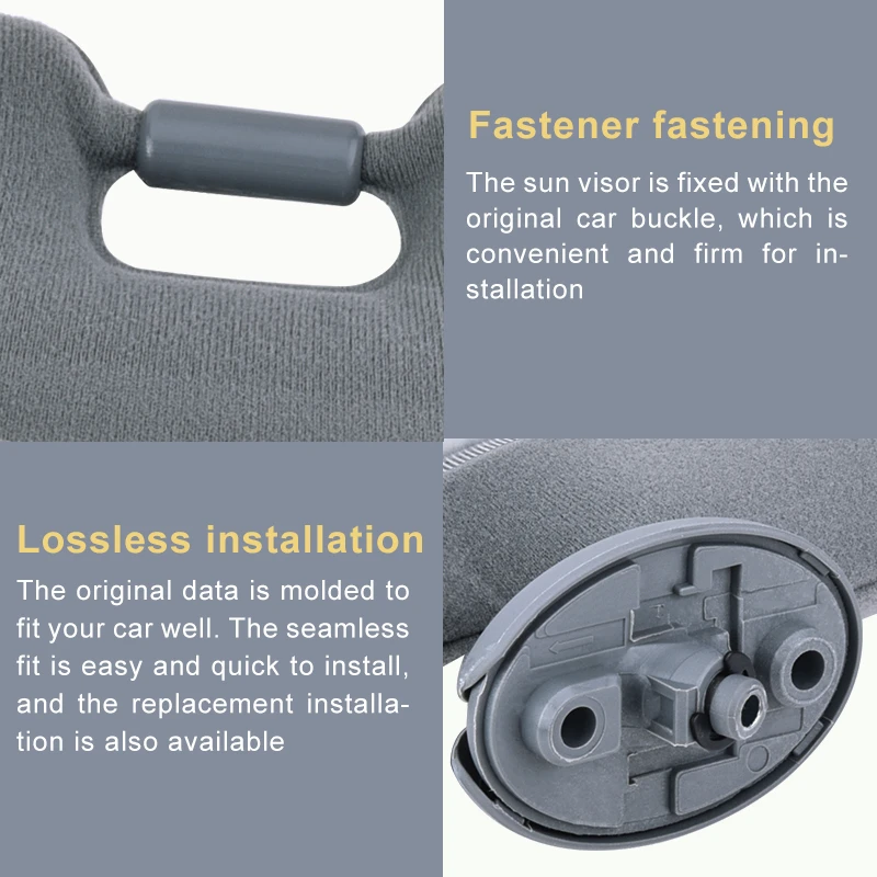 Автомобильный левый и правый солнцезащитный козырек с зеркалом для Toyota Tacoma 2005-2012