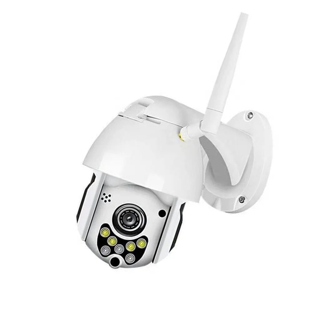 Беспроводная камера видеонаблюдения 320/720 P 7 светодиодов Wi-Fi поворот на 1080