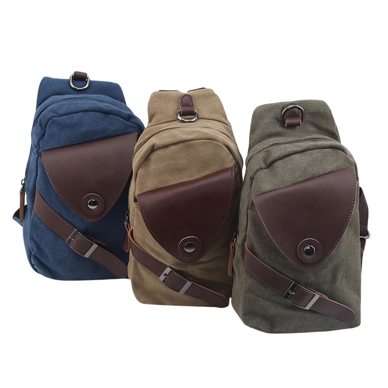 

Mountaineering Large Capacity Universal Canvas Shoulder Bag Small Retro Men's Women's Outdoor Travel
