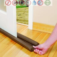 88cm brown door bottom sealing strip stopper guard wind dust weather stripping burlete puerta casa soundproof sealer protector