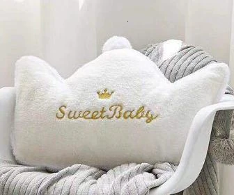 Model 8 Koodykids плюшевая подушка в виде Луны, декор для детской комнаты, корона, звезда, подушка, подушка для маленьких мальчиков и девочек, декор для детской комнаты - Цвет: Model 8