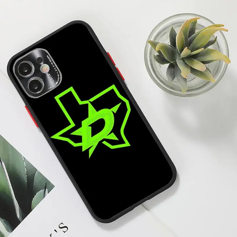 

dallas stars Phone Case Matte Transparent for iPhone 7 8 11 12 s mini pro X XS XR MAX Plus cover funda