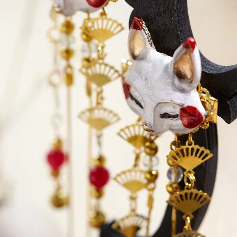 Женский головной убор из японского аниме лиса нефрит аксессуары для косплея |