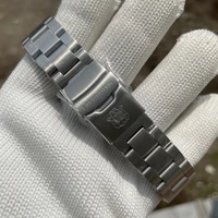 steeldive sd6203 stainless steel replacment bracelet 20mm signed buckle folding clasp with safety for dive watch sd1962