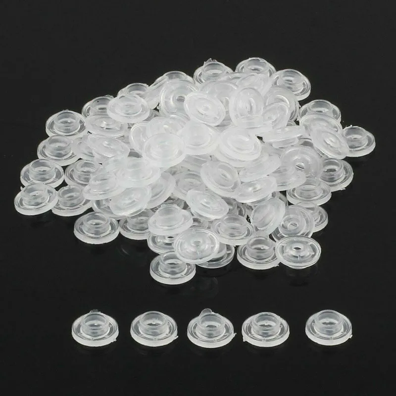 Лидер продаж 100 комплектов прозрачных пуговиц из смолы 20 T5 KAM для тканевых