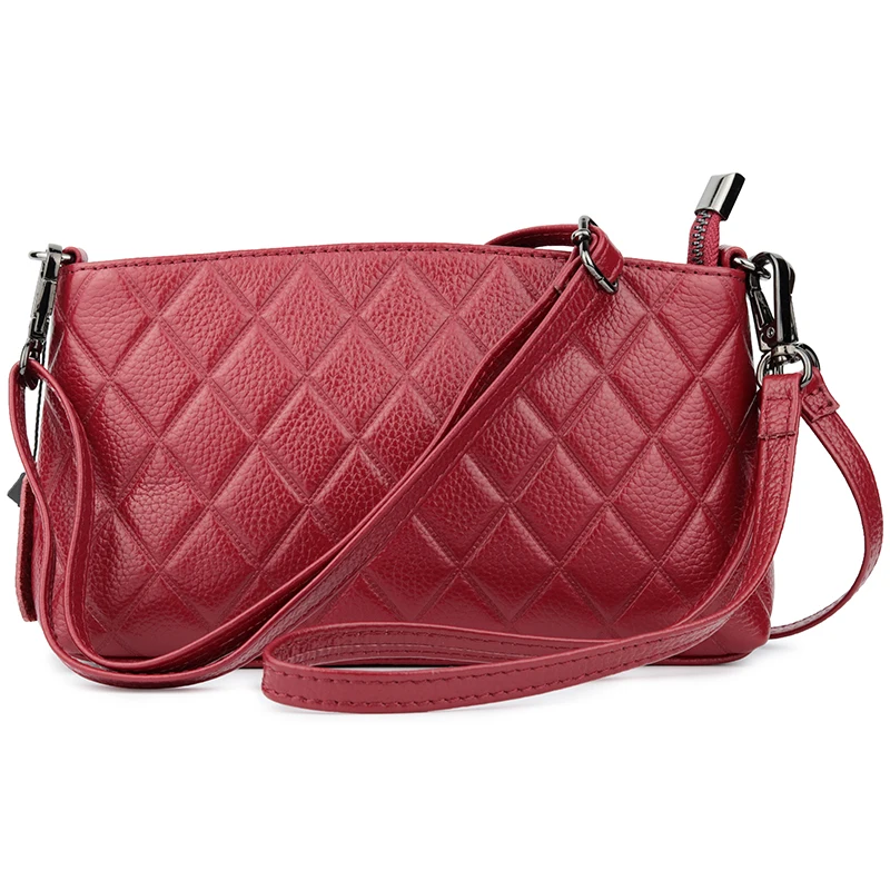 

High Quality Genuine Leather Shoulder Bag Women's Luxury Handbags Crossbody Bags for women Messenger Bag Female Purse Totes