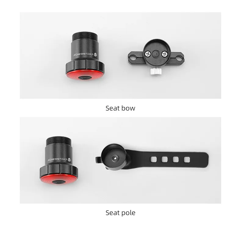 

Brake Sensor Taillight Smart Bike Light Cycling Taillight Bike tail rear Accessories LED Rechargeable Bicycle Rear Light