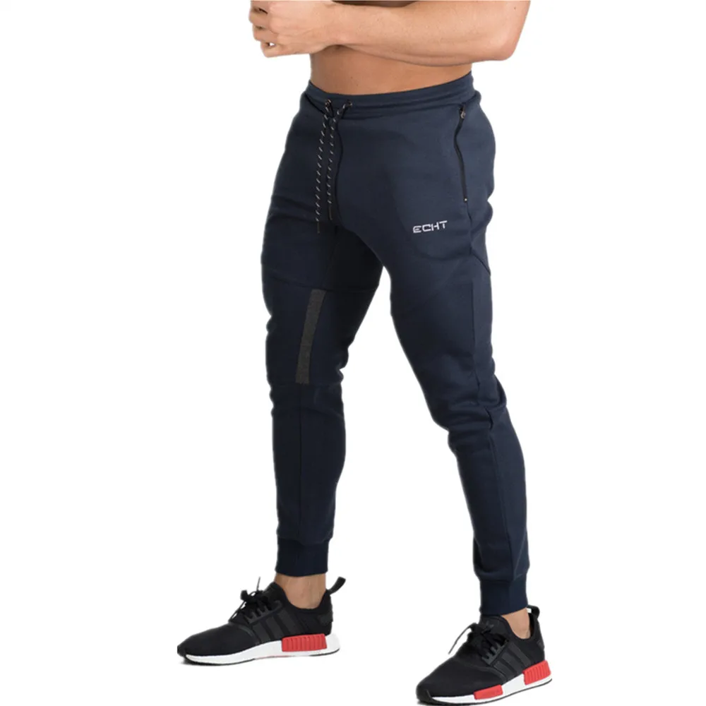 Уличные Мужские штаны для фитнеса, повседневные тренировочные брюки для бега, мужские джоггеры, тренировочные брюки-карандаш на осень и зим... от AliExpress WW