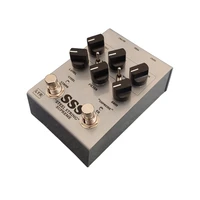 lyr pedals%ef%bc%88ly rock%ef%bc%89guitar pedal sss overdrive effect pedalguitar effect classic effector pedalsilver graytrue bypass
