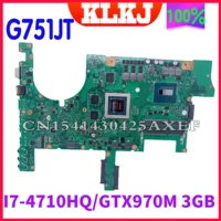 dinzi rog g751jt motherboard is suitable for asus g751 g751jy g751jm g751jl g751j notebook computer i7 4710hq gtx970m 3gb