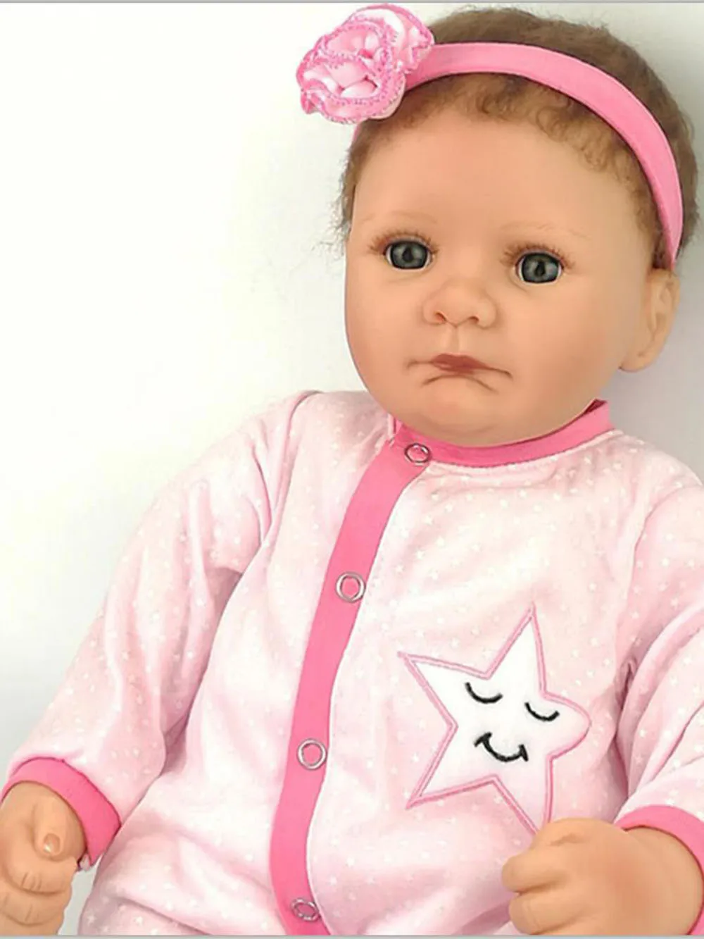 Avani кукла 'Eva' 50 см возрождается новорожденного ребенка куклы ручной работы