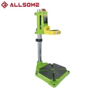 ALLSOME MINIQ BG6116 настольная подставка для сверлпресс Мини электрическая дрель-переноска Кронштейн 90 градусов вращающаяся фиксированная рамка верстачный зажим