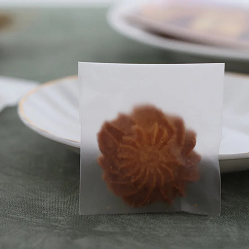 100 шт. пластиковые прозрачные/матовые целлофановые пакеты для конфет и печенья с