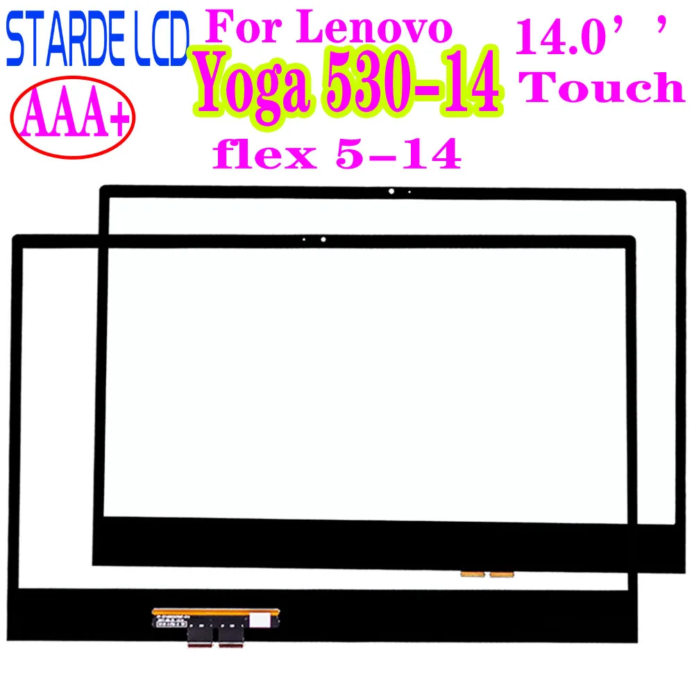 14 дюймовый сенсорный дигитайзер для Lenovo Yoga 530 Flex 5 сменная панель сенсорного
