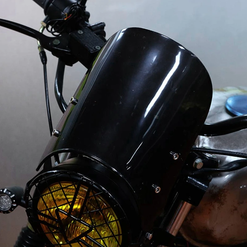 

Airflow Adjustable Universal Motorcycle Headlight Windshield Windscreen Wind Deflector Motorcycle Universal Accessories