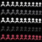 500 шт., накладные ногти с цветком сливы